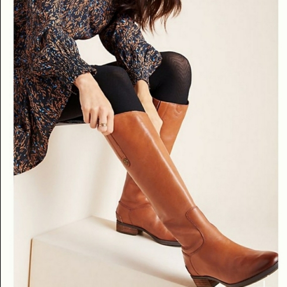 penny2 wide calf leather riding boot